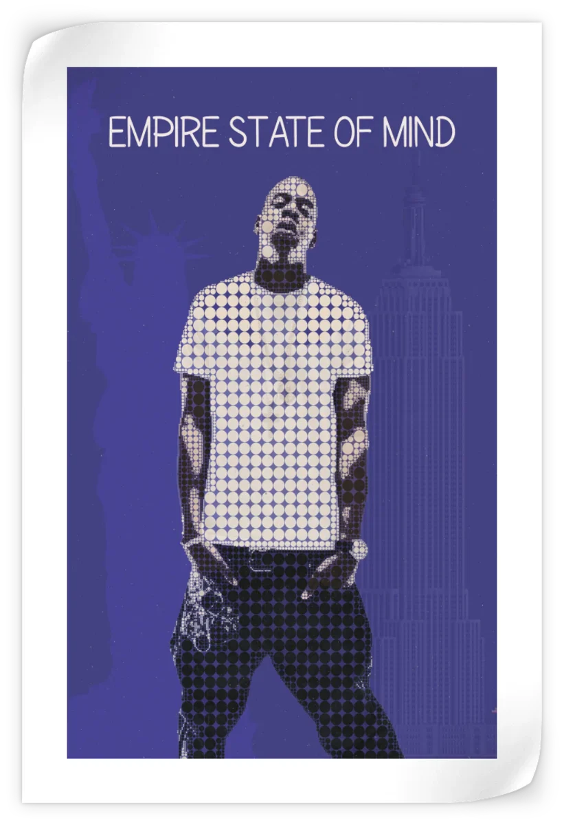 Frendorf | Jay-Z - Empire State Of Mind Wandkunst