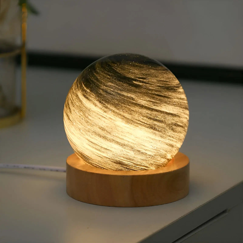 Frendorf | Jensen 3D Glas Mini Rumplanet Lampe