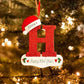 Frendorf | Personalisierte Weihnachts 24 Buchstaben Ornamente