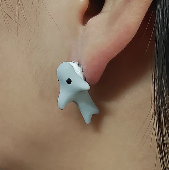 Frendorf | beißende Tiere Ohrstecker (1 Paar)
