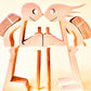 Holz Hundeliebhaber DIY Figurine: Handgemachte Wohnkultur Akzent
