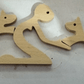 Holz Hundeliebhaber DIY Figurine: Handgemachte Wohnkultur Akzent