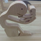 Holz Hundeliebhaber DIY Figurine: Handgemachte Wohnkultur Akzent