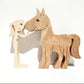 Holz Hundeliebhaber DIY Figurine: Handgemachte Wohnkultur Akzent