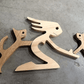 Holz Hundeliebhaber DIY Figurine: Handgemachte Wohnkultur Akzent