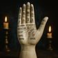 Frendorf | Zodiac-Symbole Mystische Palmistry Hand Skulptur