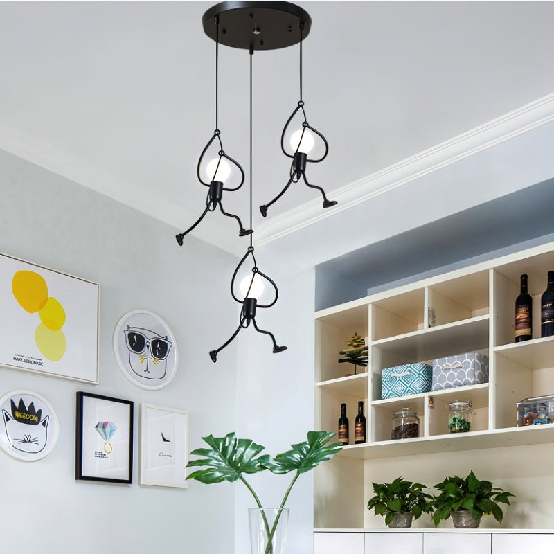 Frendorf | LoftSwing Hanging Man Wanddekoration | Lustige Deko | Entspannte Atmosphäre | Geschenkidee