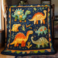 Happy Dino Land Quilt