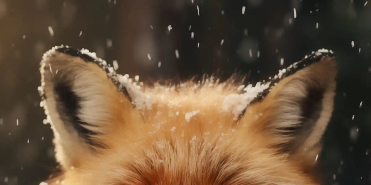 Frendorf | Frohe Winterfuchs Wandkunst