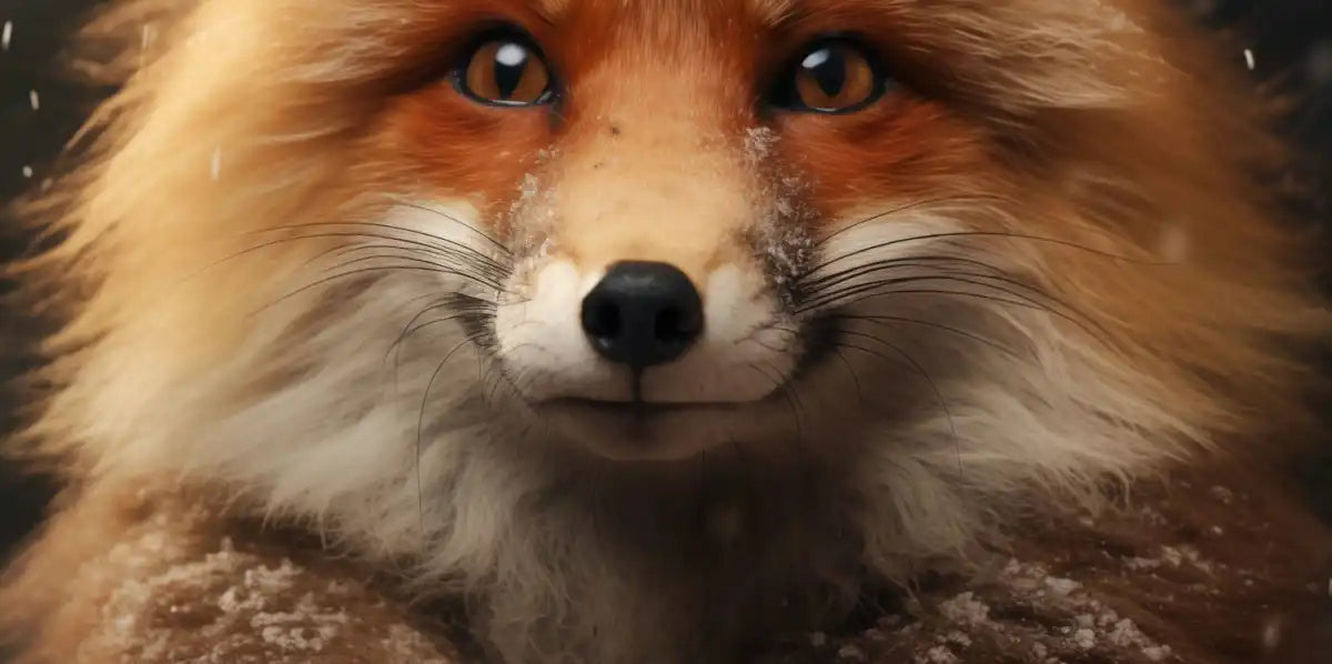 Frendorf | Frohe Winterfuchs Wandkunst