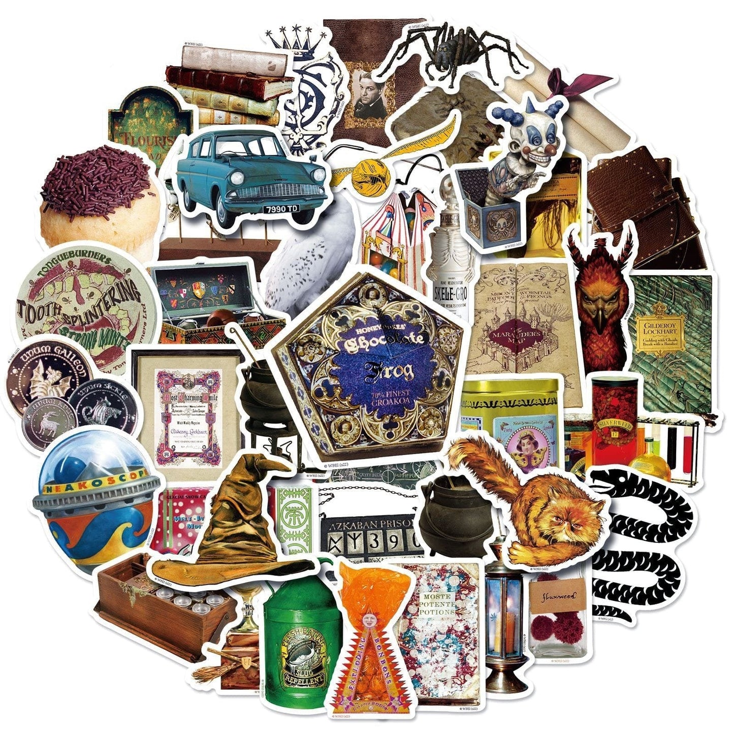 Potter Sticker Paket - Exklusive Kollektion