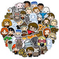 Potter Sticker Paket - Exklusive Kollektion