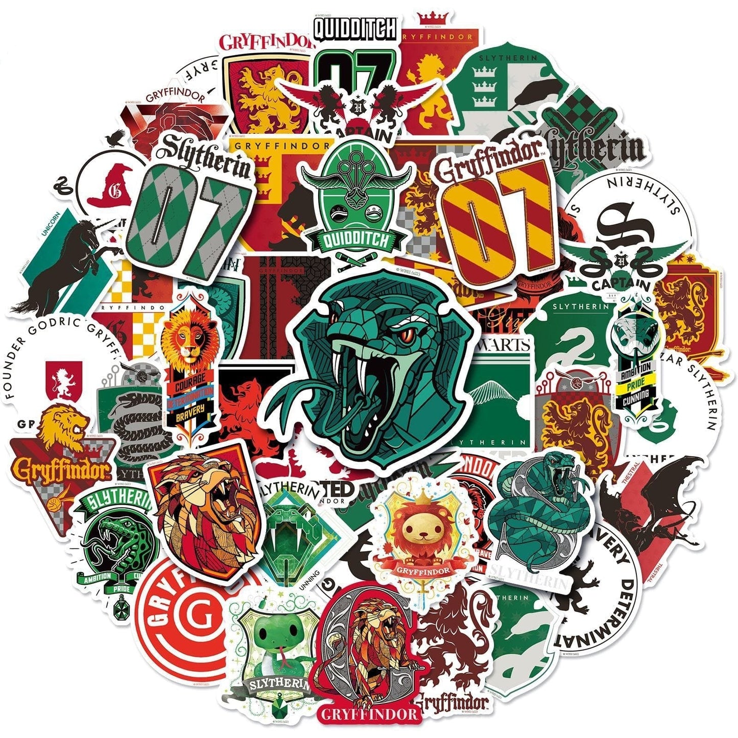 Potter Sticker Paket - Exklusive Kollektion