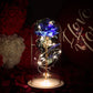 Frendorf | StarBloom Ewige Rose Lampe | LED-Galaxie-Licht | Romantische Dekoration | Perfektes Geschenk