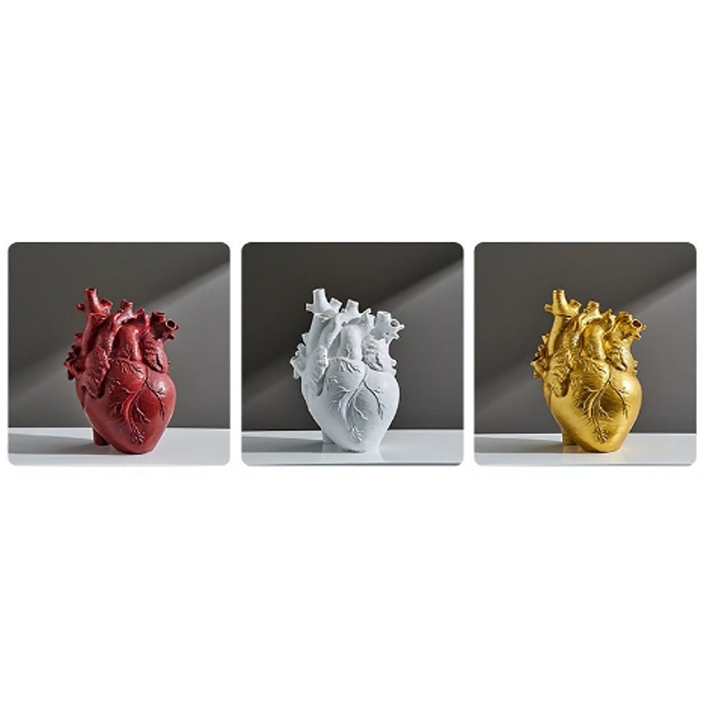 Herz Trocken Pflanzen Kunst Vase