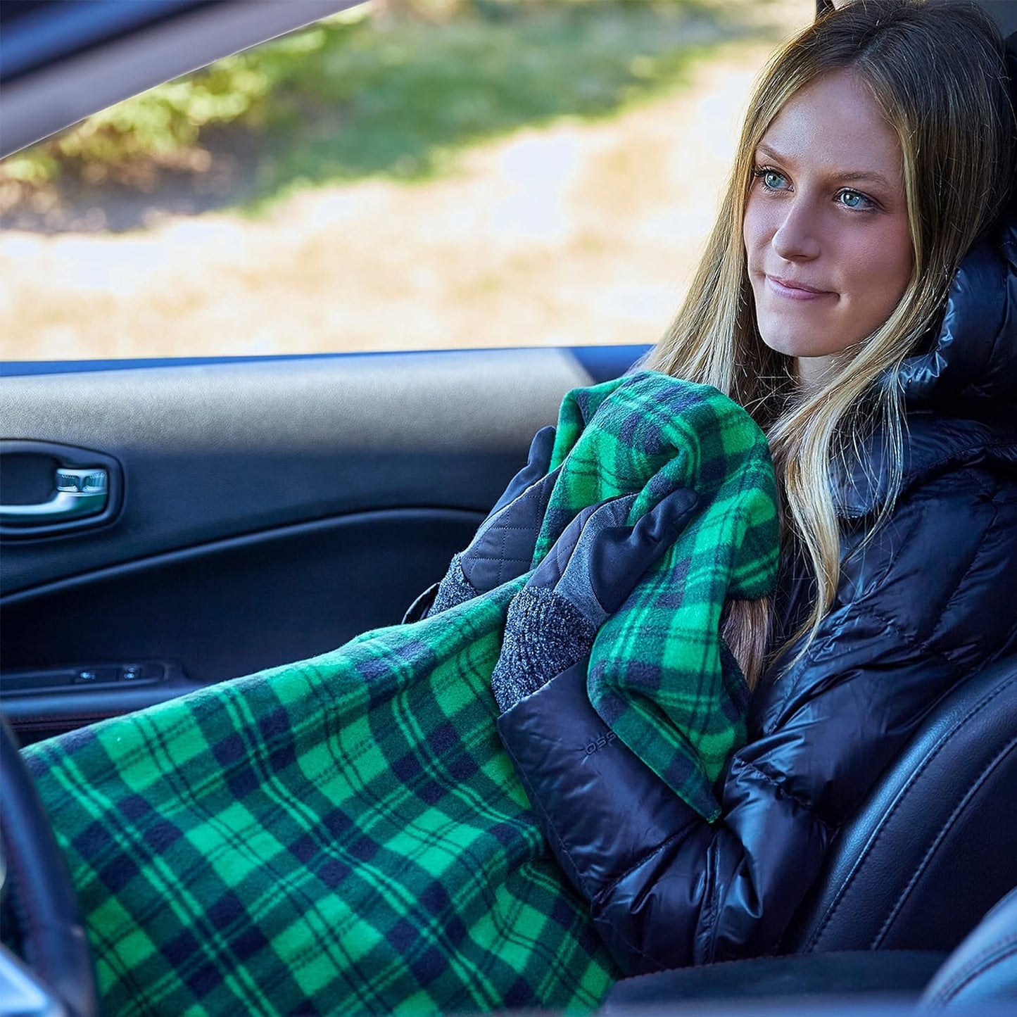 Frendorf | Elektrische Auto-Decke – Tragbare Heizung für Autos und Camping