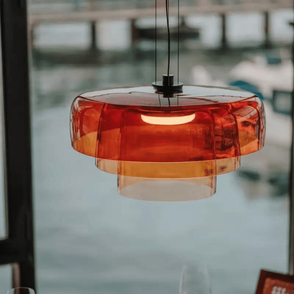 Frendorf | Verbessern Sie die Atmosphäre jeden Raumes mit der Glas Pendelleuchte