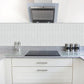 Frendorf | TileStyle Selbstklebende Fliesenaufkleber im Fischgrät-Muster | Moderne Wandgestaltung | Einfach anzubringen & langlebig