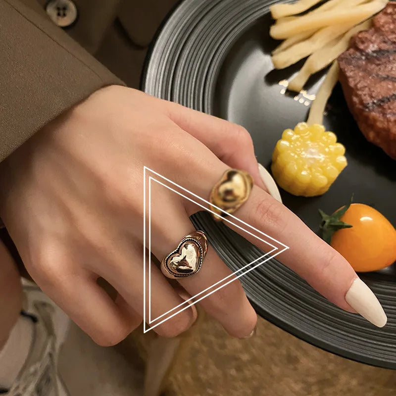 Frendorf | Breiter Herz-Eleganz-Ring