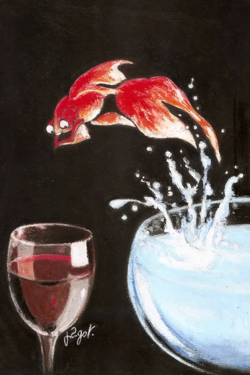Frendorf | Heureux Comme un Poisson Wandkunst