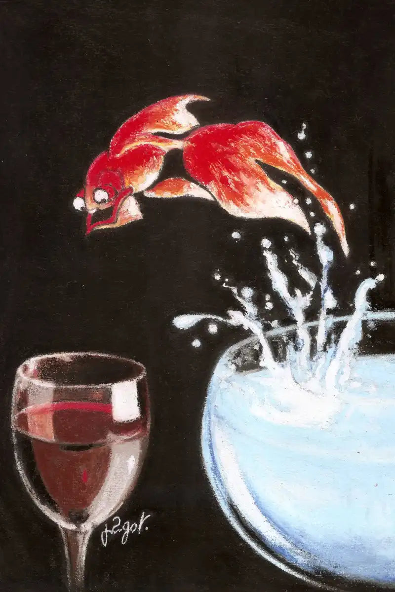 Frendorf | Heureux Comme un Poisson Wandkunst