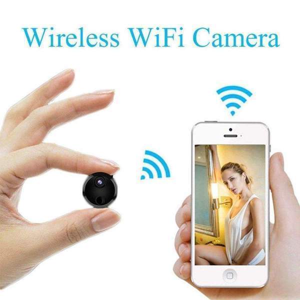 Frendorf | Mini-WIFI-Kamera mit Smartphone-App und Nachtsicht-Sicherheitskameras