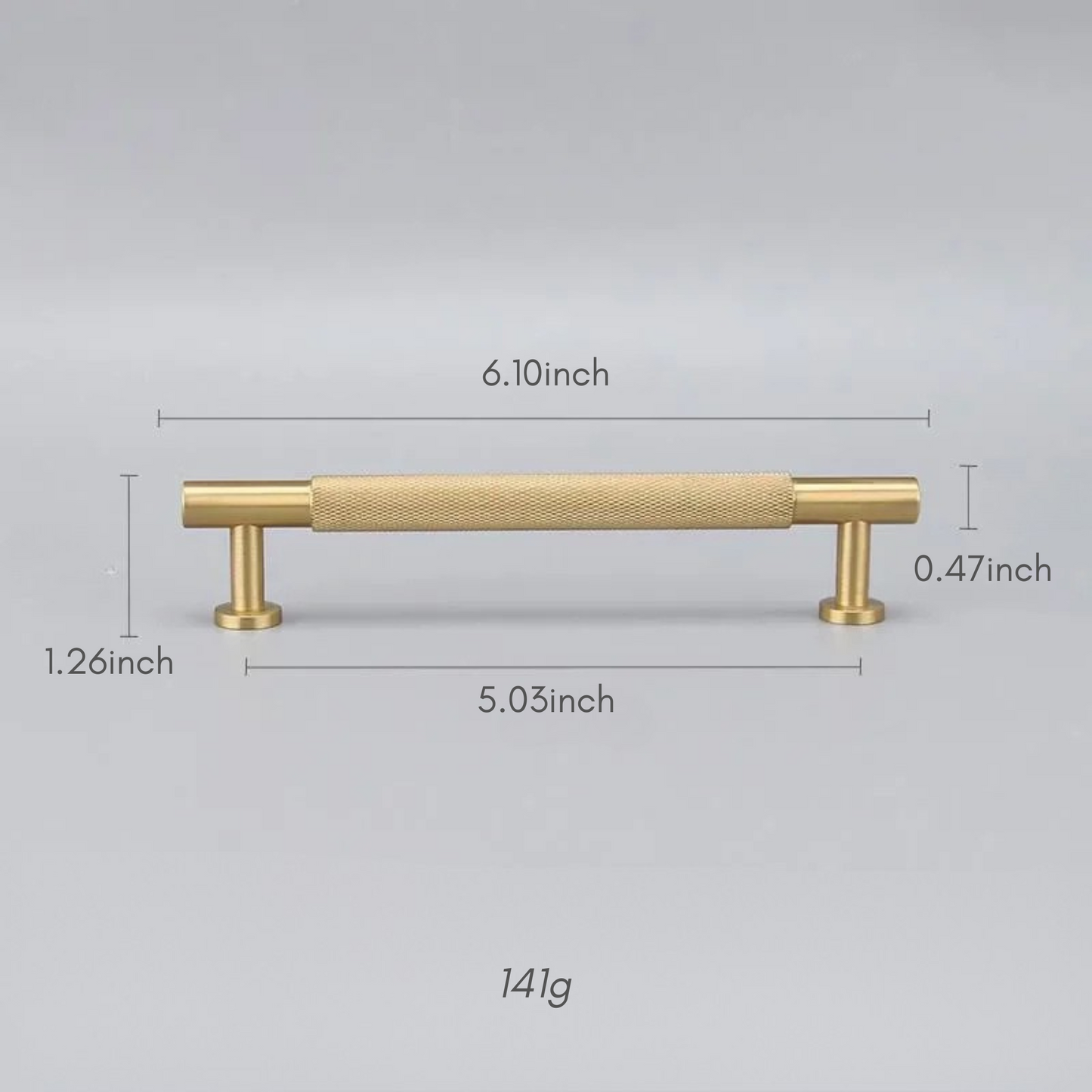 Frendorf | Hochwertiger Schubladengriff und Türknauf in 2 modernen Designs