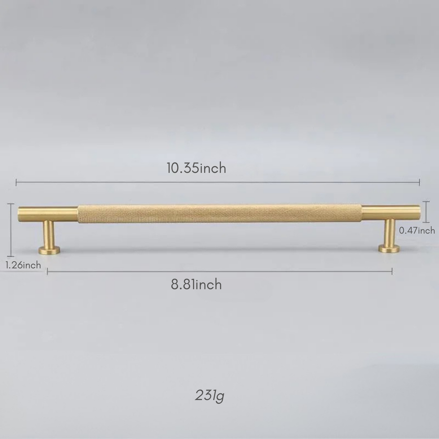 Frendorf | Hochwertiger Schubladengriff und Türknauf in 2 modernen Designs