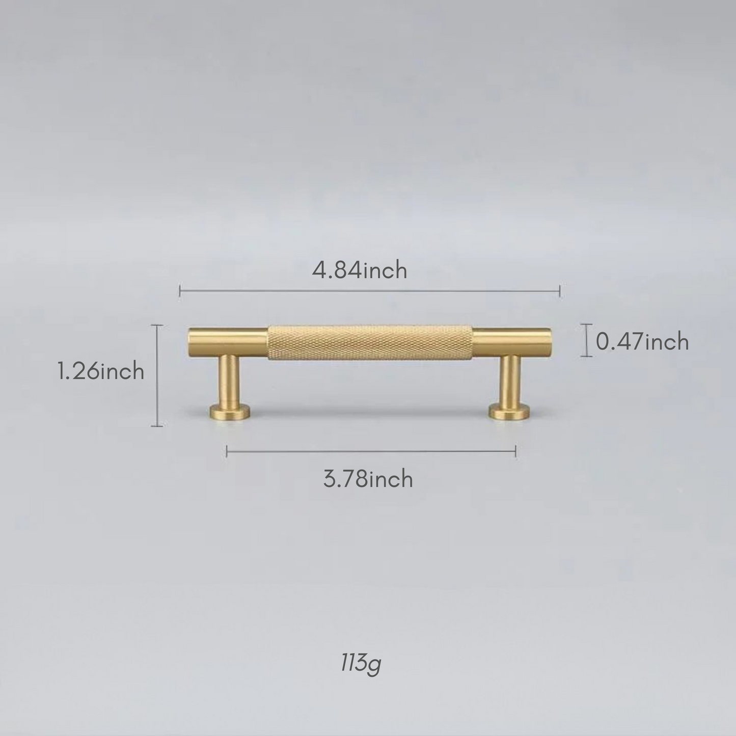 Frendorf | Hochwertiger Schubladengriff und Türknauf in 2 modernen Designs