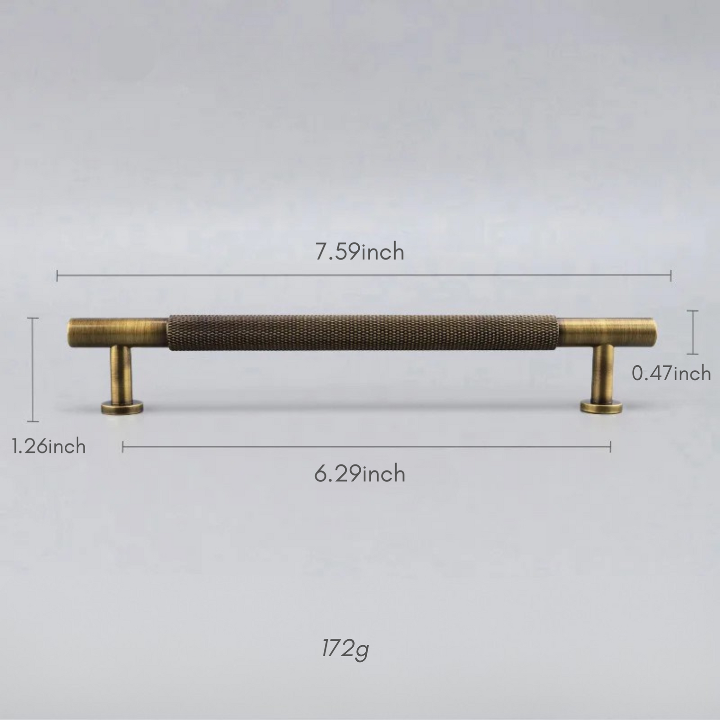 Frendorf | Hochwertiger Schubladengriff und Türknauf in 2 modernen Designs