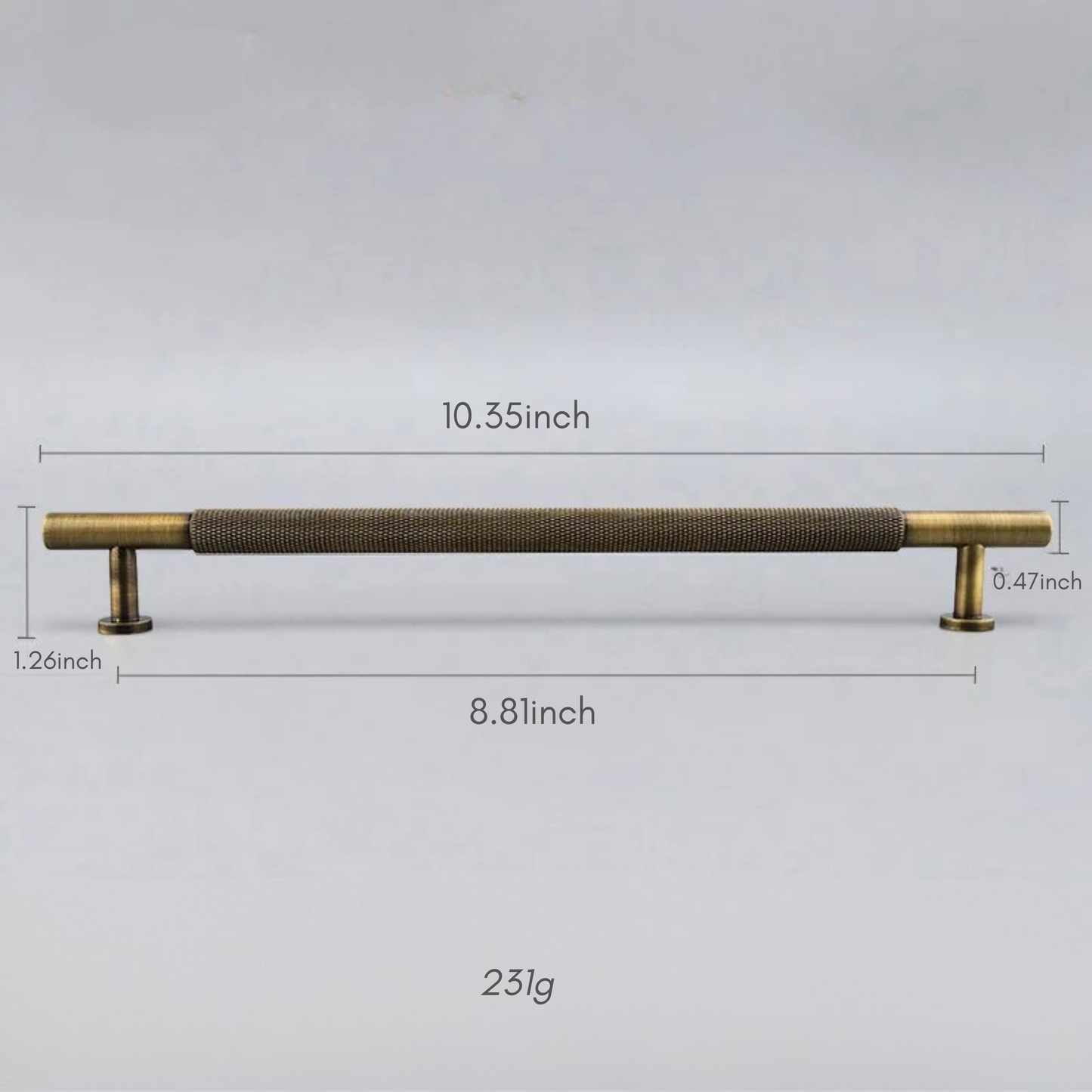 Frendorf | Hochwertiger Schubladengriff und Türknauf in 2 modernen Designs