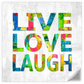 Frendorf | Live Love Laugh In Color Wandkunst