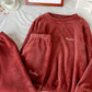Frendorf | Winter-Pyjama-Set aus weichem Samt
