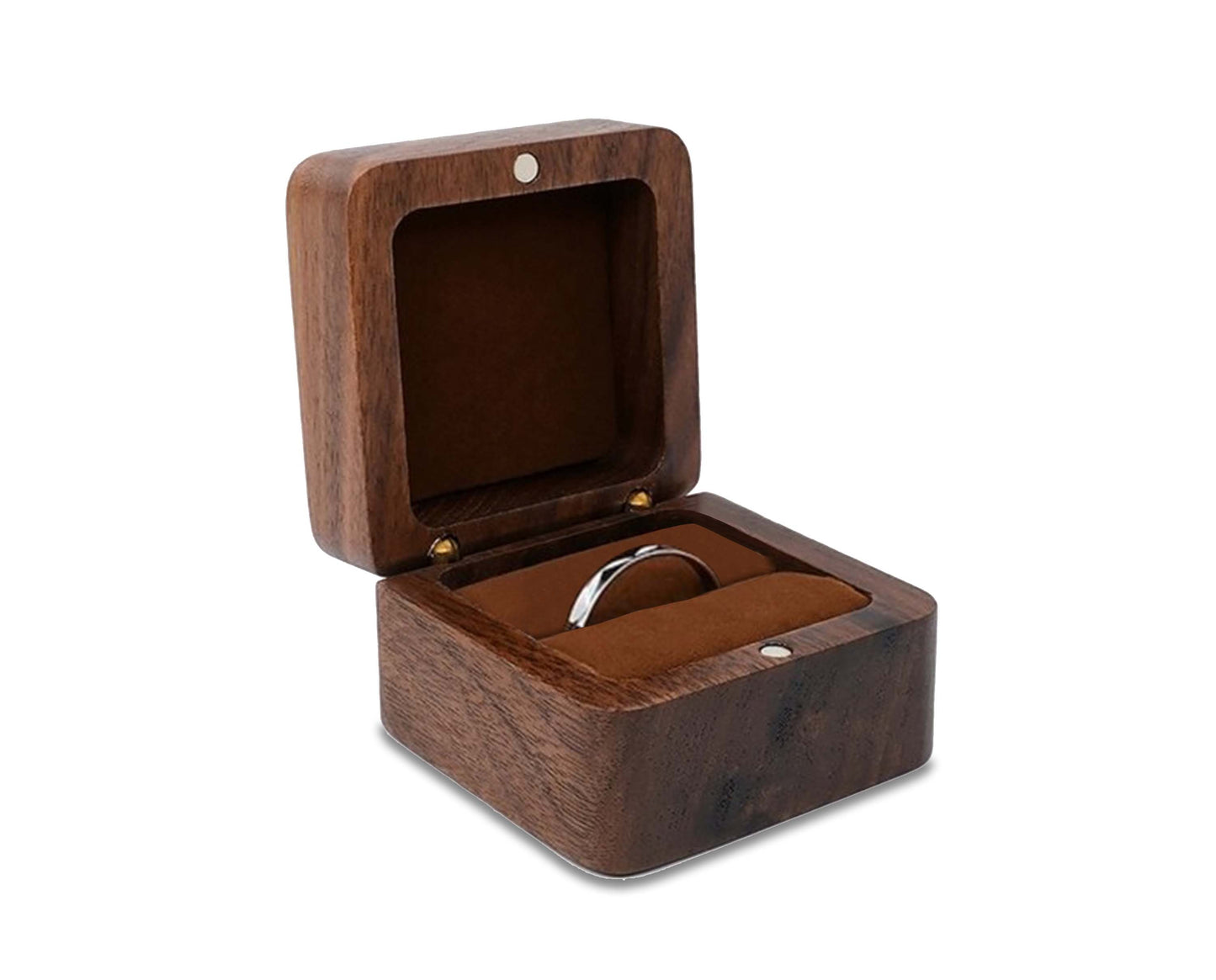 Frendorf | Holzboxen | Holz Schmuckkästchen, Trauring Kästchen, Ohrring Ringe
