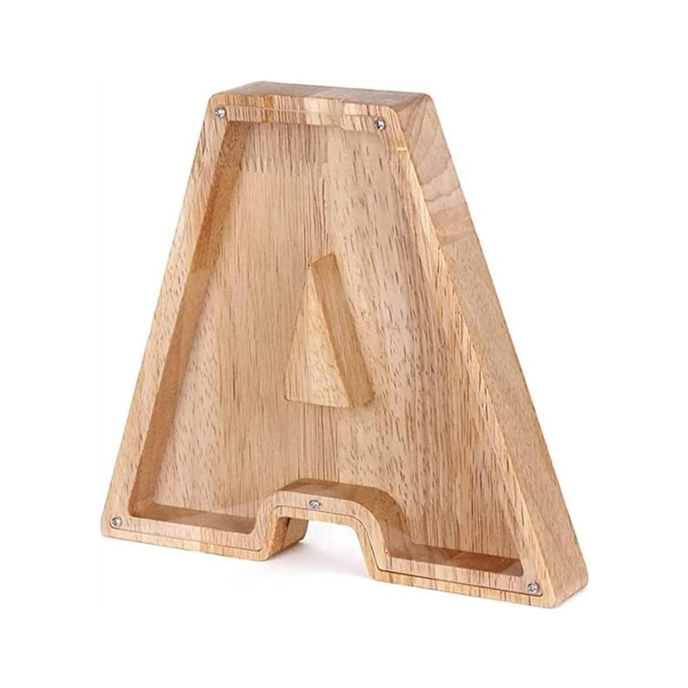 Frendorf | Holz Alphabet Sparschwein - LetterSaver