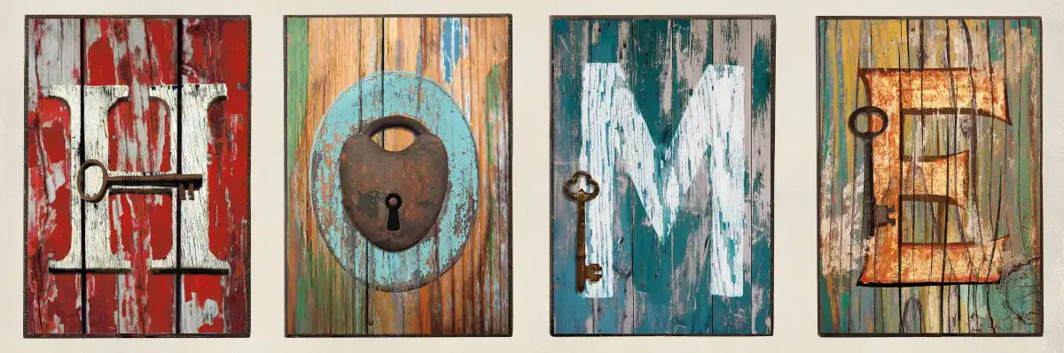 Frendorf | Home Lock Wandzeichen