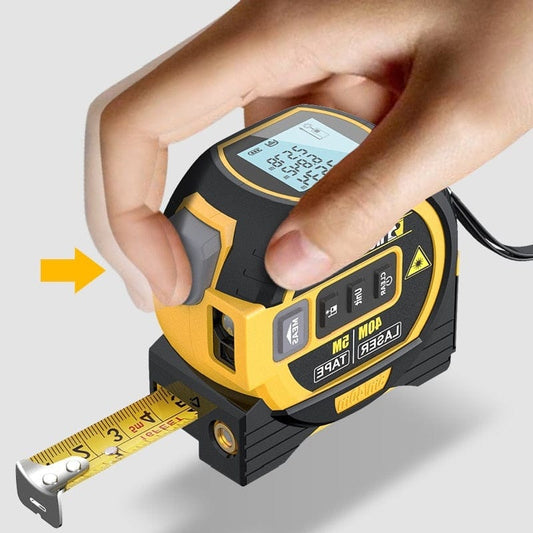 Frendorf | PrecisionPro – Präzise 2-in-1 vielseitige digitale Laser- und Maßband