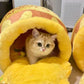 Nordic Plüsch Honigtopf Katzenkorb