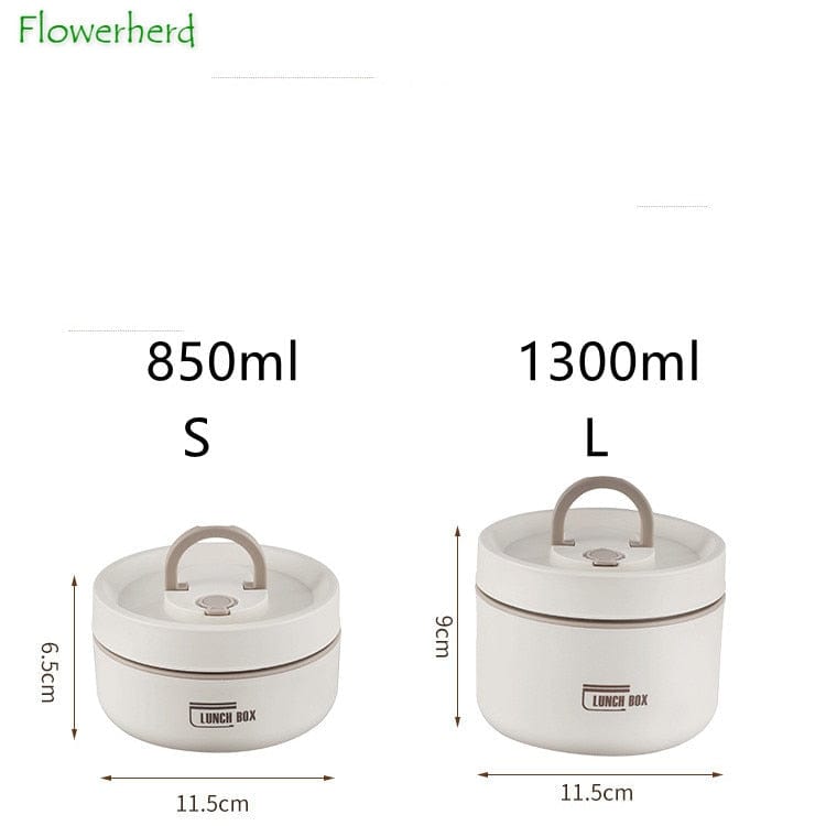 Thermoisolierte Lunchbox-Behälter aus Edelstahl