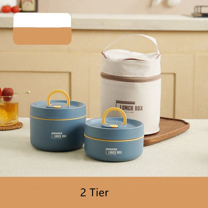 Frendorf | ThermoTote Edelstahl Lunchbox | Isoliert | Auslaufsicher | Ideal für Arbeit und Schule