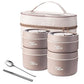 Frendorf | ThermoTote Edelstahl Lunchbox | Isoliert | Auslaufsicher | Ideal für Arbeit und Schule