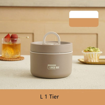 Frendorf | ThermoTote Edelstahl Lunchbox | Isoliert | Auslaufsicher | Ideal für Arbeit und Schule