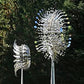 Frendorf | WindMotion Kinetische Windmühle aus Metall | Einzigartige Gartenkunst | Magische Skulptur für den Außenbereich