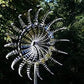 Frendorf | WindMotion Kinetische Windmühle aus Metall | Einzigartige Gartenkunst | Magische Skulptur für den Außenbereich