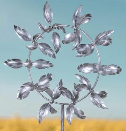 Frendorf | WindMotion Kinetische Windmühle aus Metall | Einzigartige Gartenkunst | Magische Skulptur für den Außenbereich