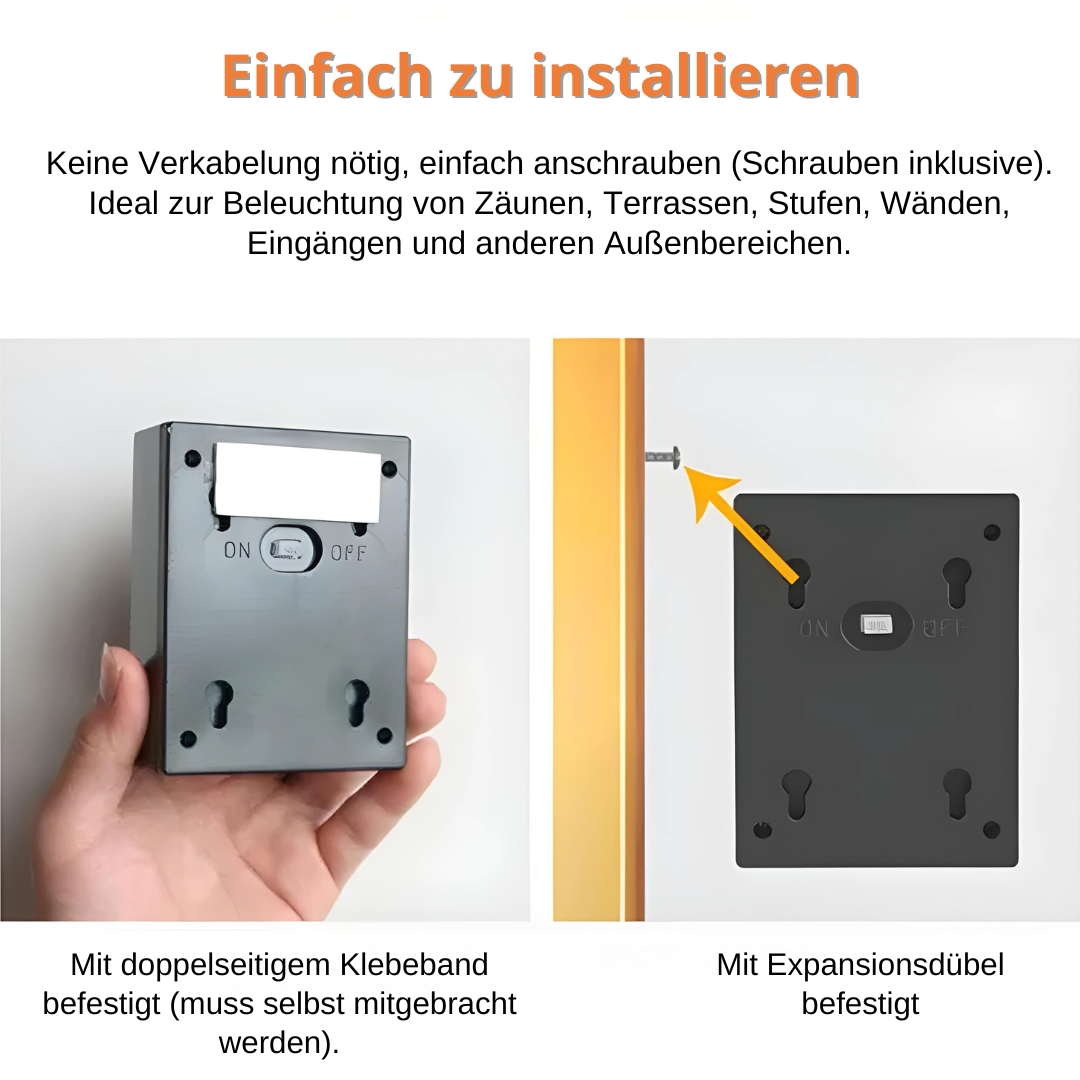 Frendorf | LED-Solarwandleuchten