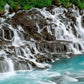 Frendorf | Hraunfossar Wasserfall in Island Wandkunst