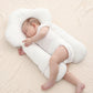 Frendorf | Bio-Baumwolle U-förmiges Baby-Kissen - Weiche & sichere Nackenstütze für Säuglinge, verstellbares Hugbuddy-Design für gemütlichen Schlaf