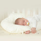 Frendorf | Bio-Baumwolle U-förmiges Baby-Kissen - Weiche & sichere Nackenstütze für Säuglinge, verstellbares Hugbuddy-Design für gemütlichen Schlaf