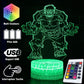 3D Lampe Marvel Hulk